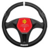 FUNDA VOLANTE MOMO 014 SUPERGRIP BLACK-WHITE PU S 36,5CM-37,9CM