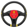 FUNDA VOLANTE MOMO FAST BLACK-YELLOW M