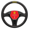 MOMO LAP BLACK-RED STEERING WHEEL COVER 38-39CM