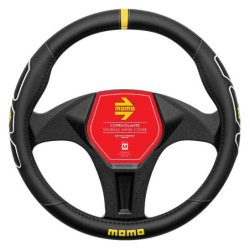 FUNDA VOLANTE MOMO PROFILE BLACK-WHITE M