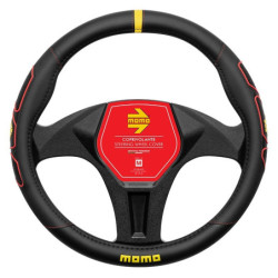 FUNDA VOLANTE MOMO PROFILE BLACK-RED M