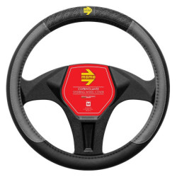 FUNDA VOLANTE MOMO V.I.P. BLACK-GREY M