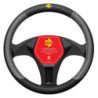 MOMO V.I.P. BLACK-GREY STEERING WHEEL COVER M 38-39CM