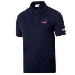 SPARCO TARGA FLORIO POLO SIZE XXL NAVY BLUE