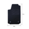 ALFOMBRA A MEDIDA AUDI A2 (1999-2005) 5PZ