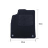CUSTOM CARPET AUDI A6 C7 2011-2018) 5PZ
