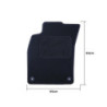 ALFOMBRA A MEDIDA AUDI A6 C6 (2008-2011) 5PZ