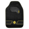 SET ALFOMBRAS  FUN BLK-YEL. 4 pcs