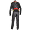 MONO KS ART X FIA 8877-2022 (PARA NIÑOS) NEGRO/AMARILLO/ROJO TALLA 160