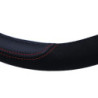 MOMO COMFORT MICROFIBER STEERING WHEEL COVER BLACK-RED STC_M 38-39CM