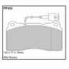 PEDRATOR BLACK DIAMOND KBD1739G12 PADS