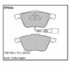 PREDRATOR BLACK DIAMOND KBD1597G12 PADS