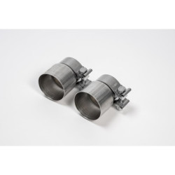 ADAPTADOR PARA 2 COLAS TITANIO LARGO
