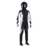 SPARCO R580 X-LIGHT RACING SUIT BLACK/WHITE SIZE 56
