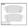 PEDRATOR BLACK DIAMOND KBD1653G12 PADS
