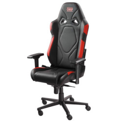 SILLA DE OFICINA GS NEGRO/ROJO