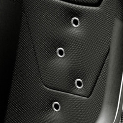 COJÍN DE RESPALDO PARA ASIENTO AIR DE FIBRA DE VIDRIO HRC NEGRO