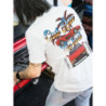 Camiseta Out Run Blanca Talla 2XL