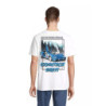 Camiseta Nice Tractor Near the Bull Blanca Talla S