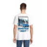 Camiseta Nice Tractor Near the Bull Blanca Talla L