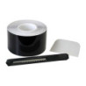 KIT DE SALIDA CROMADA, NEGRO MATE