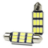 BOMBILLA PLAFOINER 9 LED 42MM 5W CANBUS WHITE
