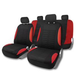 JUEGO FUNDAS MALAGA ROJO CS6