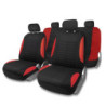 JUEGO FUNDAS MALAGA ROJO CS6