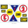 SET OMP ADHESIVOS X EXTINGUISHER...