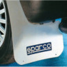 SPARCO WHITE MUDFLAPS
