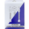 Kit cierre maletero/capot muelle plata | OCC Sport