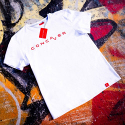Camiseta Masculina Concaver Logo Branca Tamanho S