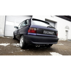 OPEL ASTRA F-CC ENDSCHALLDÃ¤MPFER 1-PUNKT-AUFHÃ¤NGUNG - 2X78X75 TIPO 73
