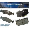 PEDRATOR BLACK DIAMOND KBD2404G12 PADS