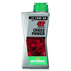 ACEITE CROSS 10W50 4T 1L MOTOREX CS10 1L