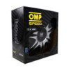 Tapacubos OMP SPEED Ghost negro/plata de 13 pulgadas x4