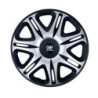 Tapacubos OMP SPEED Ghost negro/plata de 13 pulgadas x4