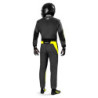 TRAJE SUPERLEGGERA R564 TALLA64 GRIS/AMARILLO