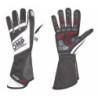 GUANTES OMP KS-1R  NEGRO/BLANCO/SILVER TALLA XS