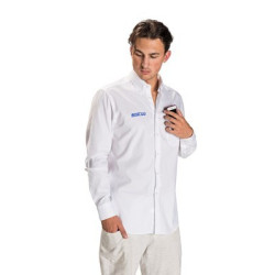 CAMISA MANGA LARGA SPARCO TG. S BLANCA
