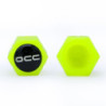 TAPONES VALVULA LED AMARILLO