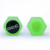 TAPONES VALVULA LED VERDE
