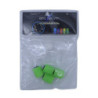TAPONES VALVULA LED VERDE