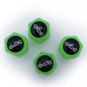 TAPONES VALVULA LED VERDE