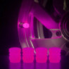 TAPONES VALVULA LED MORADO