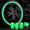 TAPONES VALVULA LED VERDE