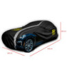 FUNDA CUBRE COCHES OMP 3 CAPAS PARA SUV TALLA XL