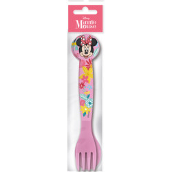 JUEGO DE CUBIERTOS 2 PIEZAS PP EN POLYBAG MINNIE