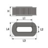 FILTRO SUSTITUCION GREEN R770003 OVAL