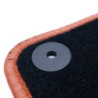 CUSTOM CARPET OCC DESIGN PEUGEOT 208 (2012-2019) 5 PZ ORANGE